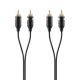 Belkin RCA Stereo Audio Cable 2m Gold Plated F3Y098bf2M