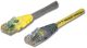 Belkin Cat5e Moulded UTP Crossover Cable Yellow Cable with Grey Boot 15m
