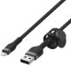 Belkin BoostCharge Pro Flex Braided USB Type A to Lightning Cable for iPhone 14/14 Plus 2m
