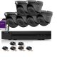 5MP HiLook 6 Grey Eyeball camera Kit with 2TB Storage Drive
