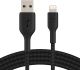 Belkin BoostCharge Pro Braided Lightning to USB-A Cable for iPhone, iPad, AirPods MFi-Certified 3m