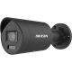 Hikvision 6 MP Powered by Darkfighter Fixed Mini Bullet Network Camer 2.8MM - Black