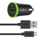 Belkin F8M668BT04-BLK mobile device charger Auto Black