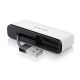 Belkin Portable 4 Port Travel USB Hub - White/Black