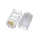 RJ45 Ethernet Crimp Plugs Cat5e Network End Connectors Single Plug