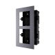 HIKVISION DS-KD-ACF2/PLASTIC 2 way flush mounting bracket for modular door station