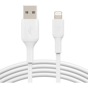 Belkin Boost Charge Lightning to USB Cable for iPhone iPad, AirPods MFi-Certified 1m – 2 Pack 