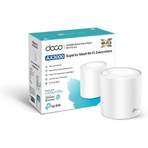 TP-Link Deco X50 AX3000 Whole Home AI Mesh Wi-Fi 6 System Dual-Band Pack of 1 UK