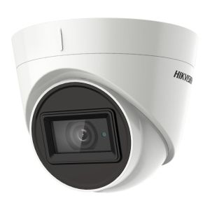 Hikvision 5MP DS-2CE78H8T-IT3F 2.8mm fixed lens ultra low light turret camera 60m IR - White