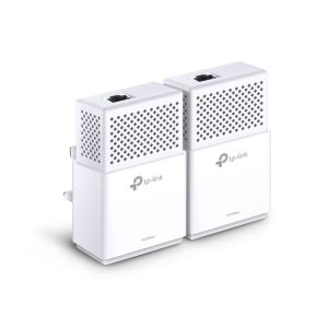 TP-Link TL-PA7010KIT 1-Port Gigabit Powerline Starter Kit, Data Transfer Speed Up to 1000 Mbps, Ideal for HD/3D/4K Video Streaming and Online Gaming, UK Plug Manufacturer Refurbished